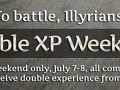 Double XP Weekend