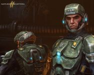 Marine close-up
