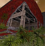 Ruined building