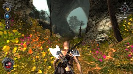 Screens with various graphic filters applied.