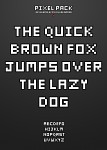 Pixel Pack Font