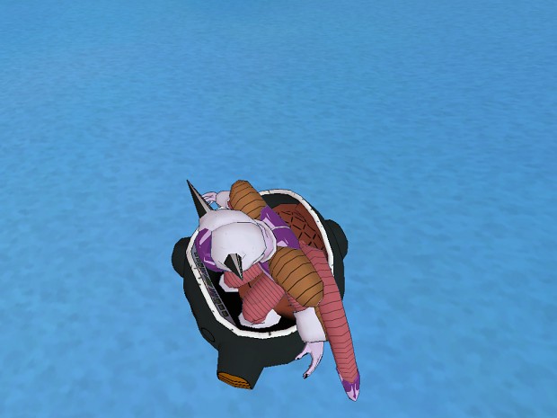 Frieza's Hoverchair Top View