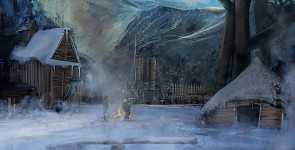 Conquest: Hadrian's Divide - Celtic Village Art #2
