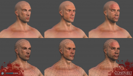 Head Customisation Progress