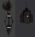 Leg of Tower And Head Piece