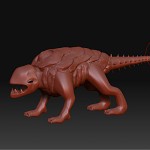 yair  concept model made in zbrush
