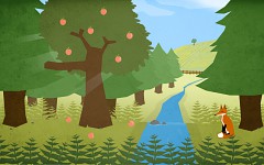 Early concept art for seasons changing - Summer