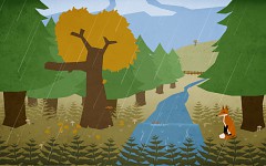 Early concept art for seasons changing - Autumn