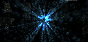 Inside an Asteroid/Comet's Tail