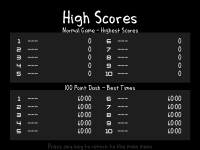 High Score Boards