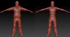 First character model WIP