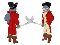 Captain Pistrix's In Game Model