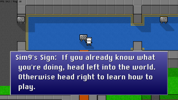 RPG-style dialog box