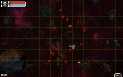 Alpha Version Dogfight: Tactical map overlay