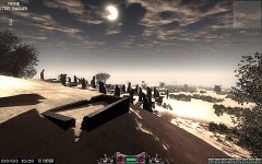 The desert...