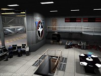 TCS Hermes' pilot's ready room