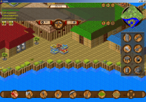 Fan-made lake town