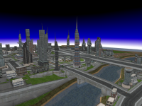 City skyline
