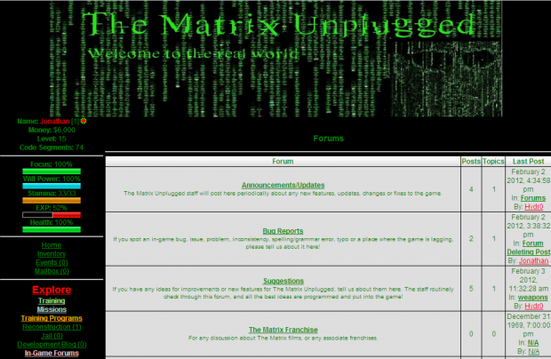 Forums System