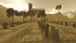 Graveyard next to Ridaz
