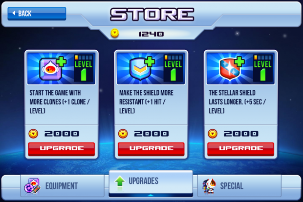 Upgrades