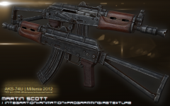 Post-Apocalyptic Weapon: AK-74 U