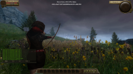 Pre-alpha. Rain is not a problem for real archer.