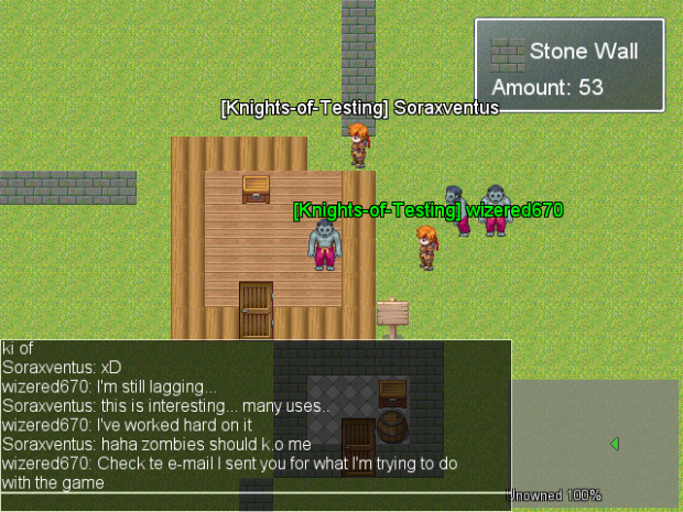 First Testing Screenshots