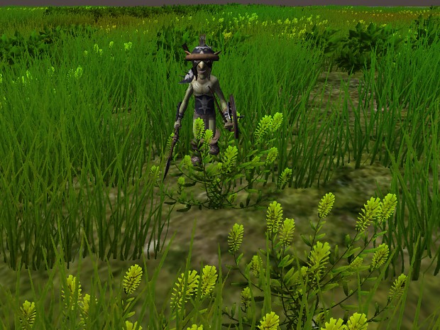 Swamps + tower + goblin