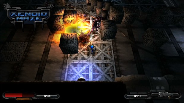 Xenoid Maze, pictures from the first trailer !