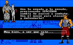Talking with priest