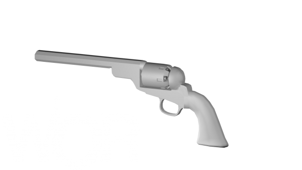 Colt Navy 1851 WIP 1
