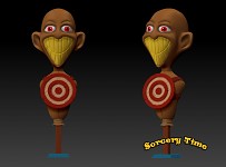 The Training Dummies Concept Sculpt