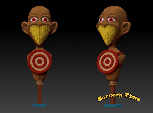 The Training Dummies Concept Sculpt