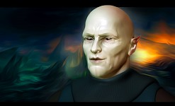 Early Fae male head concept