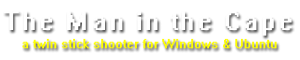 The Man in the Cape - Logo