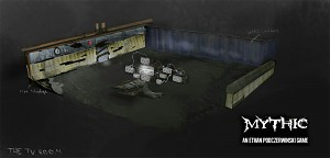 Concept Art "The TV Room"