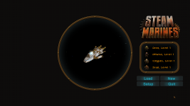 Steam Marines New Main Menu