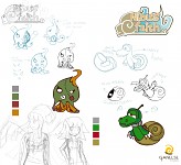Nibus Faith enemies Concept Art