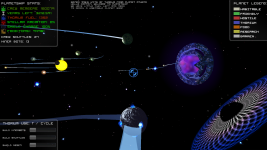 Black hole on my right!