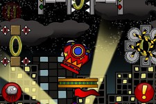 Screenshots of various stages
