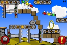 Screenshots of various stages