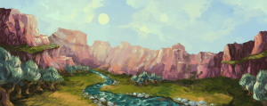 Fields Painting