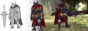 Garen's concept to 3D