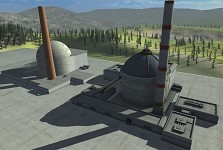 Improved power station