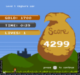 Level Summary screen (WIP)