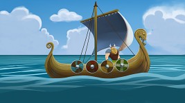 Rorik on his boat the Rosklide