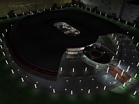 An Aerial view from the evening skies