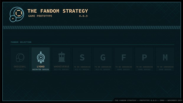 The Fandom Strategy (Prototype) 0.0.9