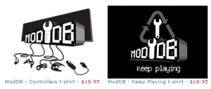 Mod DB Shirts!